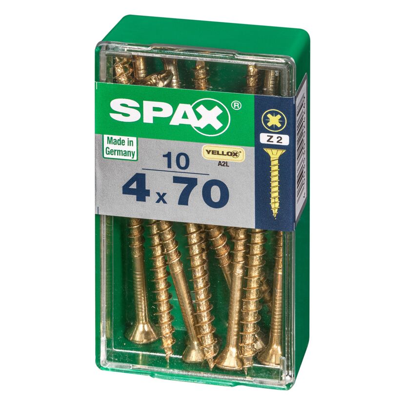 Senkkopfschrauben 10 Stück Ø 4 mm 70 mm