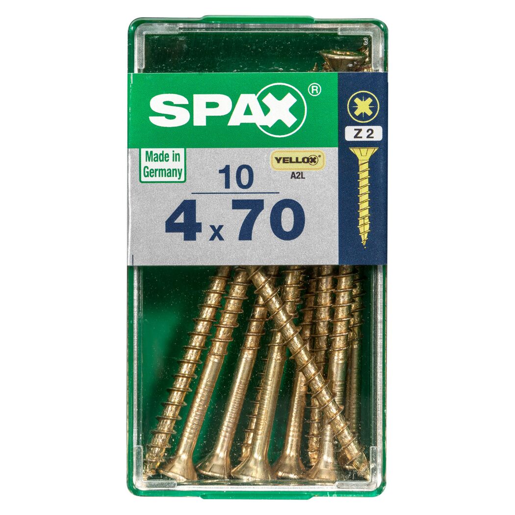 Senkkopfschrauben 10 Stück Ø 4 mm 70 mm