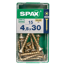 Senkkopfschrauben 15 Stück Ø 4,5 mm 30 mm