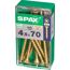 Senkkopfschrauben Ø 4,5 mm 10 Stück 70 mm