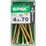 Senkkopfschrauben Ø 4,5 mm 10 Stück 70 mm