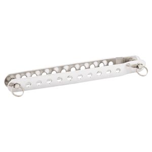 Locheisen Wantenhänger Edelstahl einreihig 155 x 15 mm