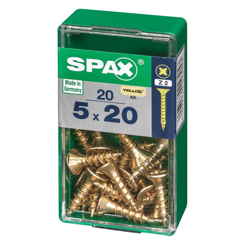 Senkkopfschrauben 20 Stück Ø 5 mm 20 mm
