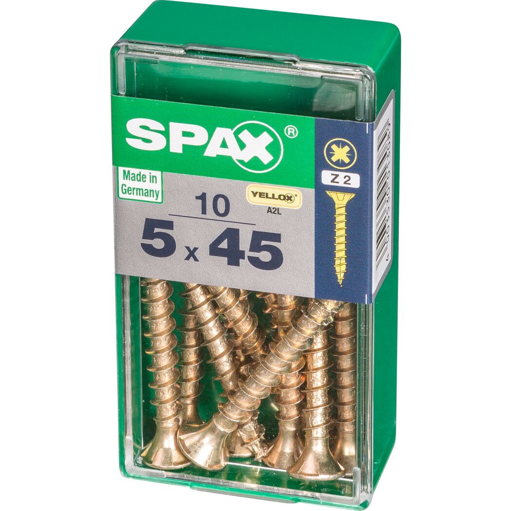 Senkkopfschrauben 4,5 x 45 mm 10 Stück