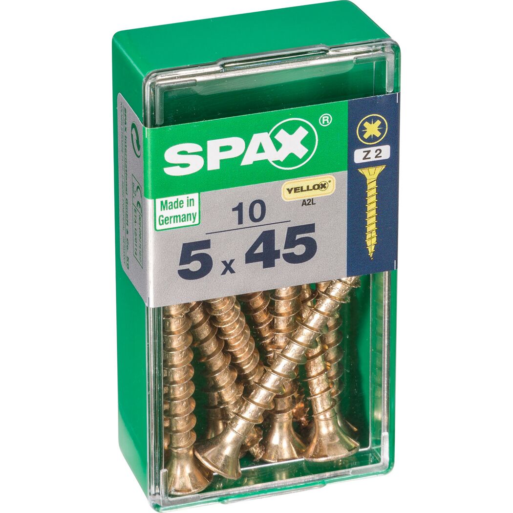 Senkkopfschrauben 4,5 x 45 mm 10 Stück