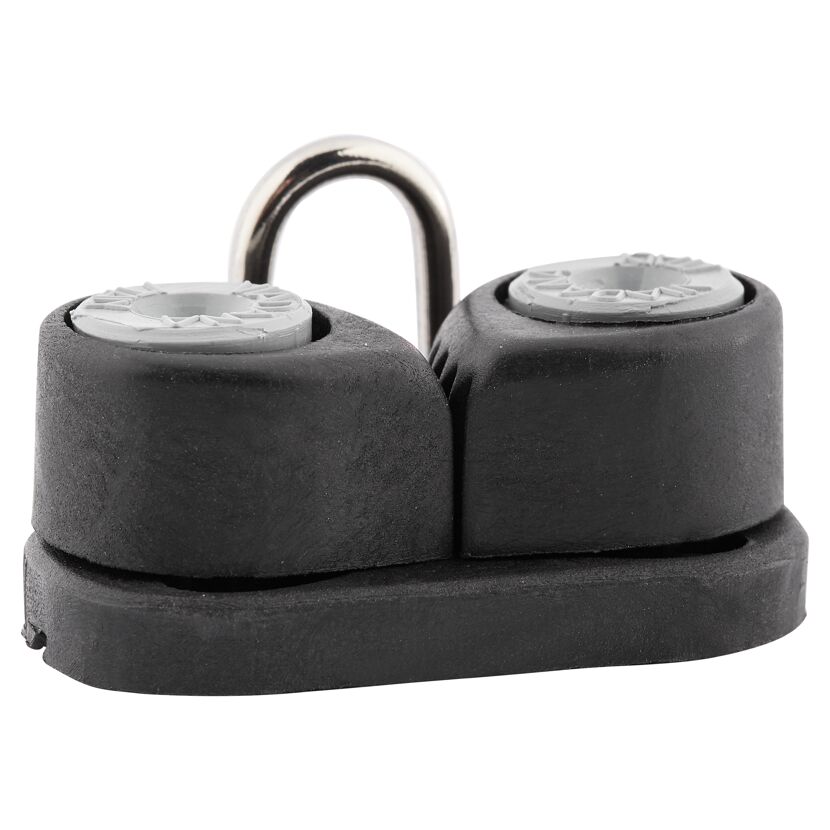 Schotklemme mit Führung Carbon Ø 3 - 8 mm