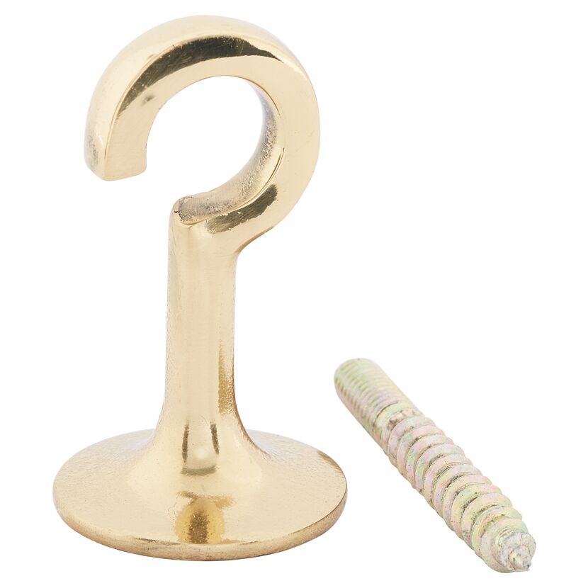 Wandhaken Messing