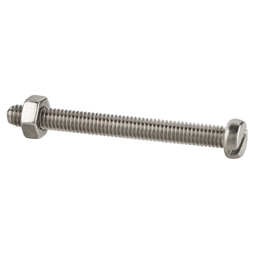 Gewindeschrauben Zylinderkopf Edelstahl 4 x 40 mm 6 Stück