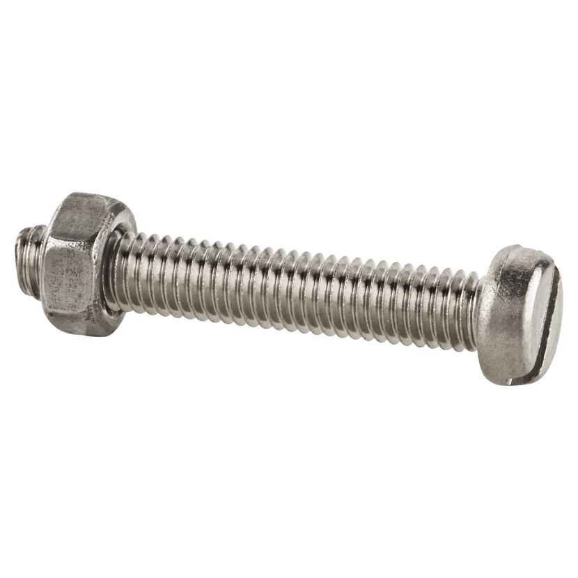 Gewindeschrauben Zylinderkopf Edelstahl 5 x 30 mm 6 Stück