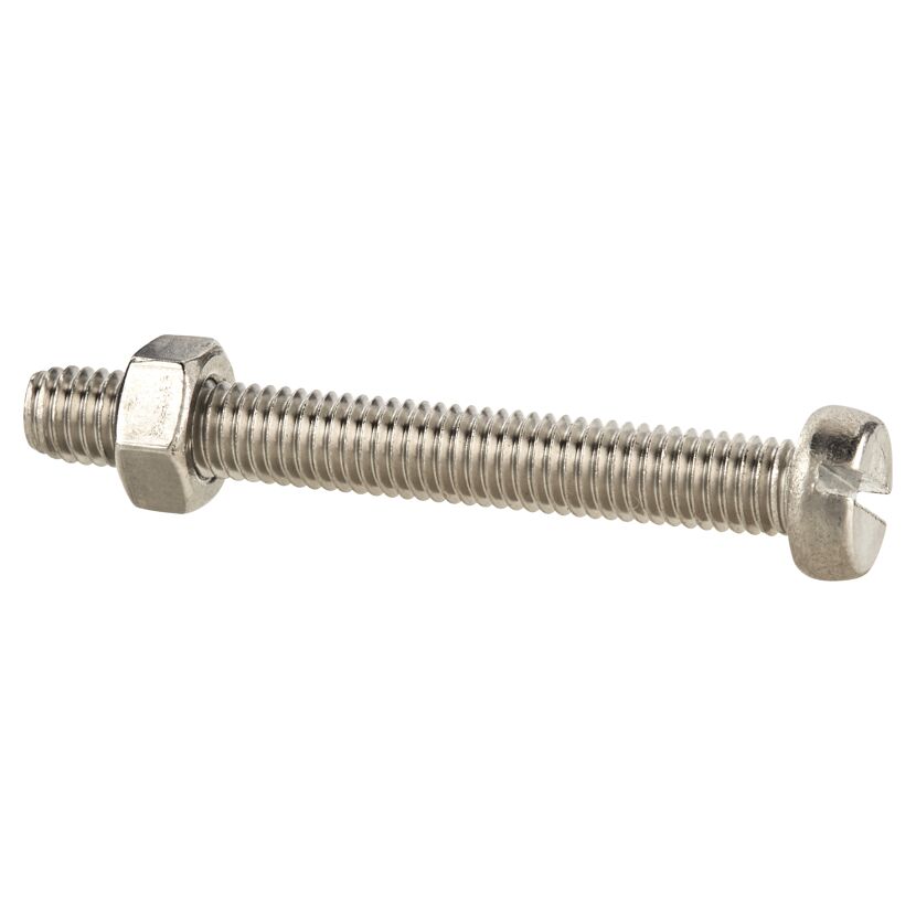 Gewindeschrauben Zylinderkopf Edelstahl 5 x 40 mm 4 Stück