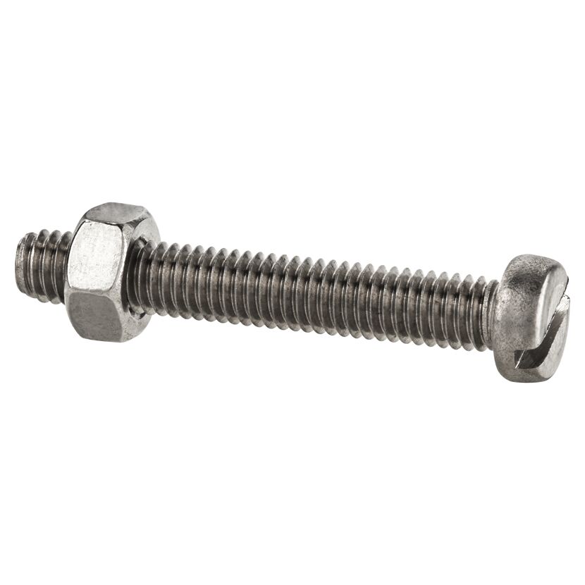 Gewindeschrauben Zylinderkopf Edelstahl 6 x 40 mm 4 Stück