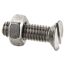 Gewindeschrauben Edelstahl Senkkopf 6 x 20 mm 4 Stück