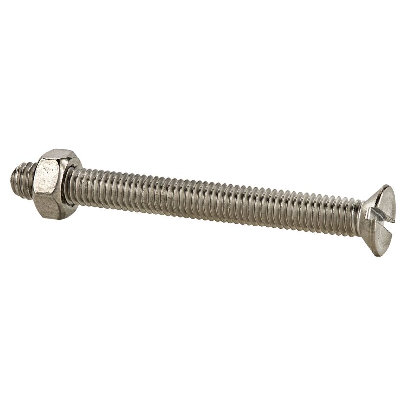 Senkkopfschrauben Edelstahl A4 Ø 6 x 60 mm 4 Stück