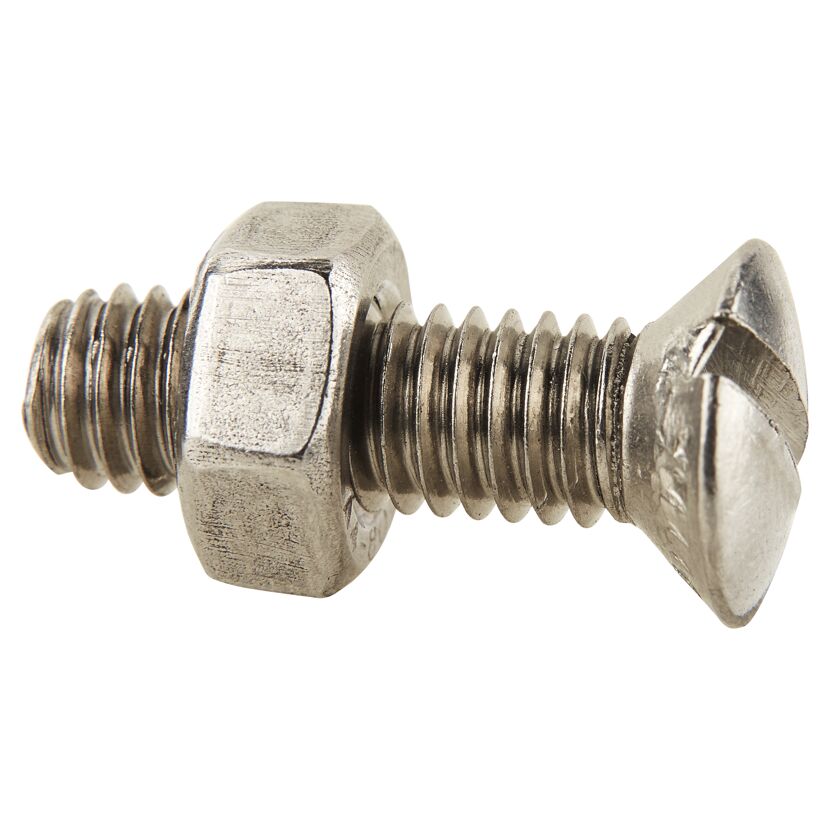 Gewindeschrauben Edelstahl 6 x 20 mm 4 Stück