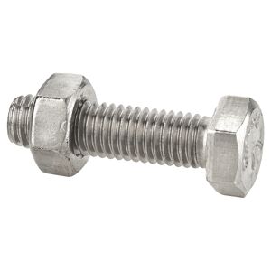 Sechskantschrauben mit Muttern Edelstahl A4 Ø 8 x 30 mm 4 Stück