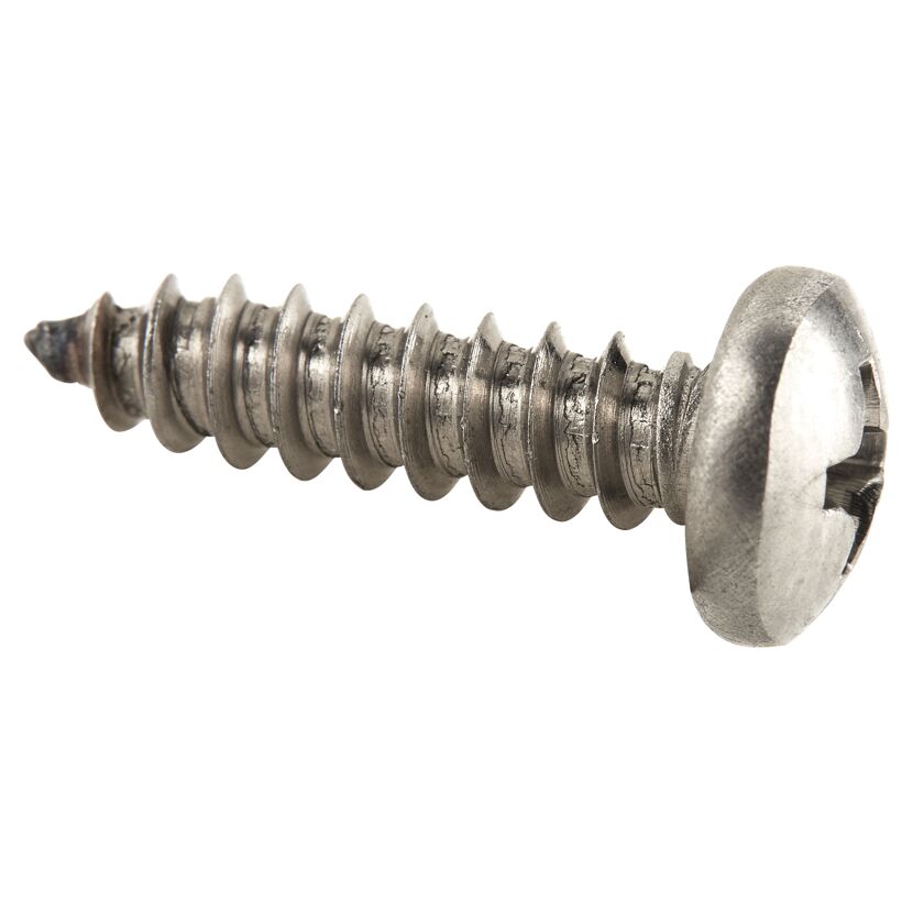Blechschrauben PH Edelstahl Linsenkopf 4,2 x 16 mm 12 Stück