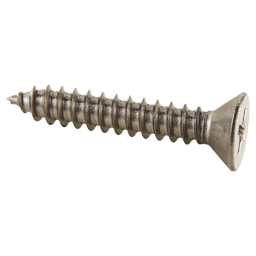 Blechschrauben Kreuzschlitz Edelstahl 4,2 x 25 mm 10 Stück