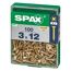 Senkkopfschrauben Ø 3 x 12 mm 100 Stück