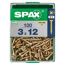 Senkkopfschrauben Ø 3 x 12 mm 100 Stück