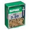 Senkkopfschrauben Ø 3 x 20 mm 100 Stück