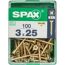 Senkkopfschrauben Ø 3 x 25 mm 100 Stück
