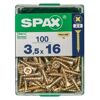 Senkkopfschrauben PZ2 Ø 3,5 x 16 mm 100 Stück