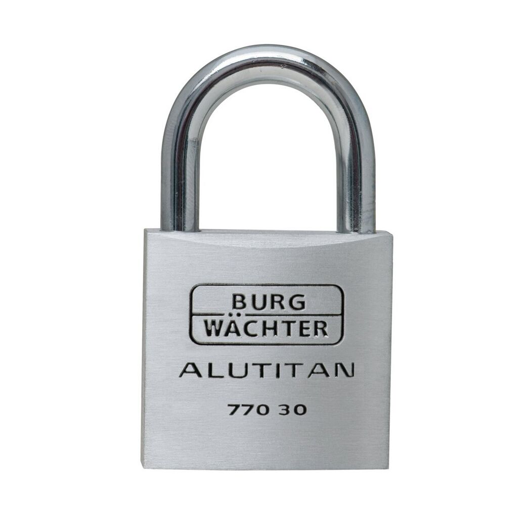 Zylinder-Vorhängeschloss 'Alutitan 770 30 SB'