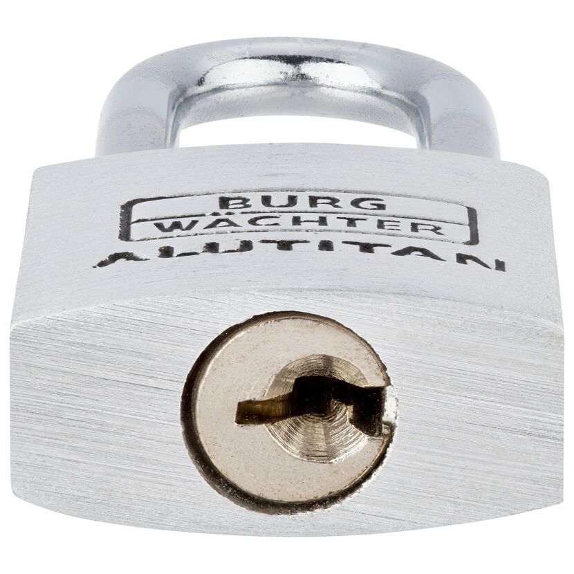 Zylinder-Vorhängschloss-Set 'Duo 770 20 26 SB' aluminiumfarben 2 cm 2 Stück