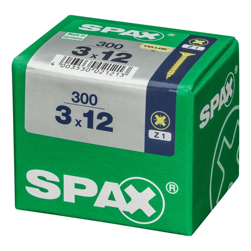 Senkkopfschrauben Ø 3 x 12 mm 300 Stück