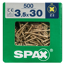 Senkkopfschrauben PZ2 Ø 3,5 x 30 mm 500 Stück