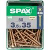 Senkkopfschrauben PZ2 Ø 3,5 x 35 mm 50 Stück