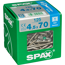 Holzschrauben T20 T-Star plus Edelstahl A2 4,5 x 70 mm 125 Stück