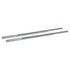 Kugelauszüge Metall silbern 2 Stück 310 mm
