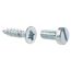 Befestigungsschraubenset Stahl M4 x 8 mm, 3,5 x 16 mm 10 Stück