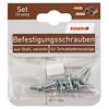 Befestigungsschraubenset Stahl M4 x 8 mm, 3,5 x 16 mm 10 Stück