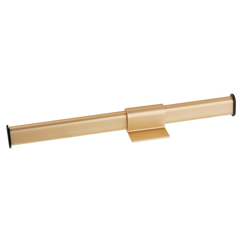 Kleiderbügelhalter Stahl golden Ø 30 x 230 x 15 mm