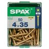 Senkkopfschrauben PZ2 Ø 4 x 35 mm 50 Stück