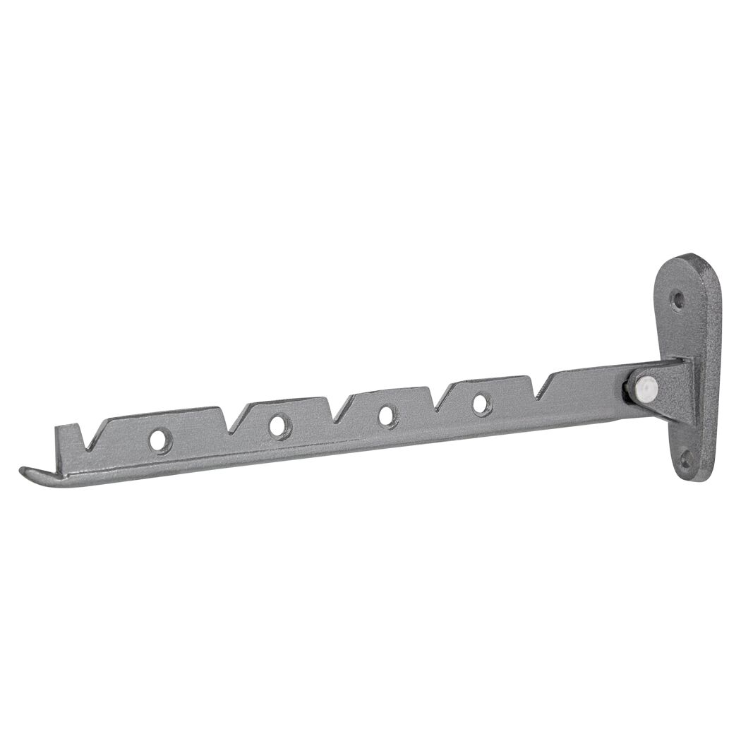 Kleiderlüfter Stahl grau 300 mm