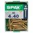 Senkkopfschrauben PZ2 Ø 4 x 40 mm 40 Stück