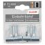 toom Einbohrband verzinkt 11 mm 2er-Set
