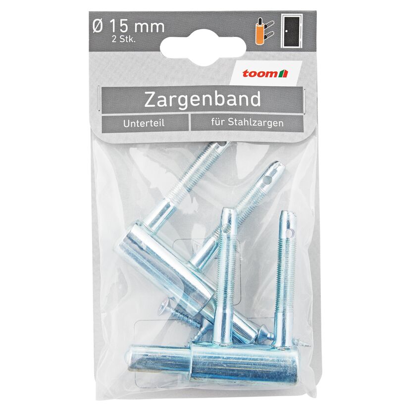 Zargenbänder Unterteil Ø 15 mm 2 Stück