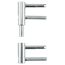 Einbohrband-Set Stahl verzinkt Ø 14 mm 2-tlg.