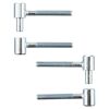 Einbohrband-Set Stahl verzinkt Ø 16 mm 4-tlg.