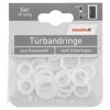 Türbandringset 18-teilig Kunststoff Ø 9/15 - 13/19 mm