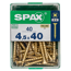 Senkkopfschrauben Ø 4,5 x 40 mm 40 Stück