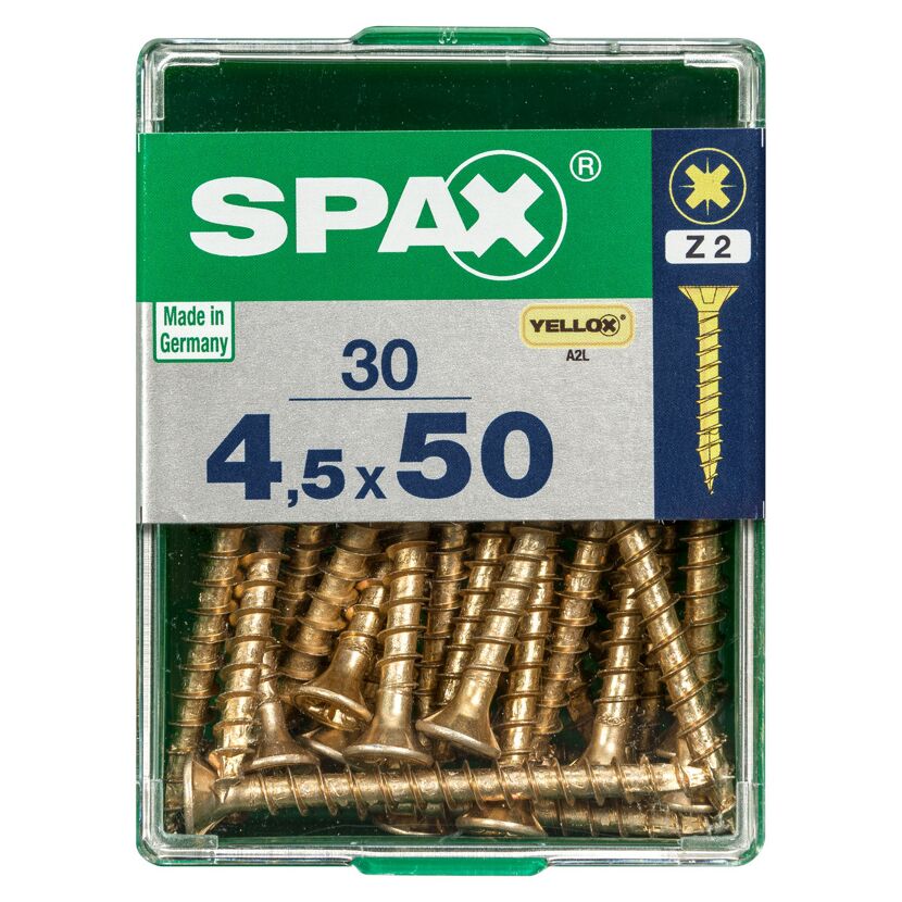 Senkkopfschrauben Ø 4,5 x 50 mm 30 Stück