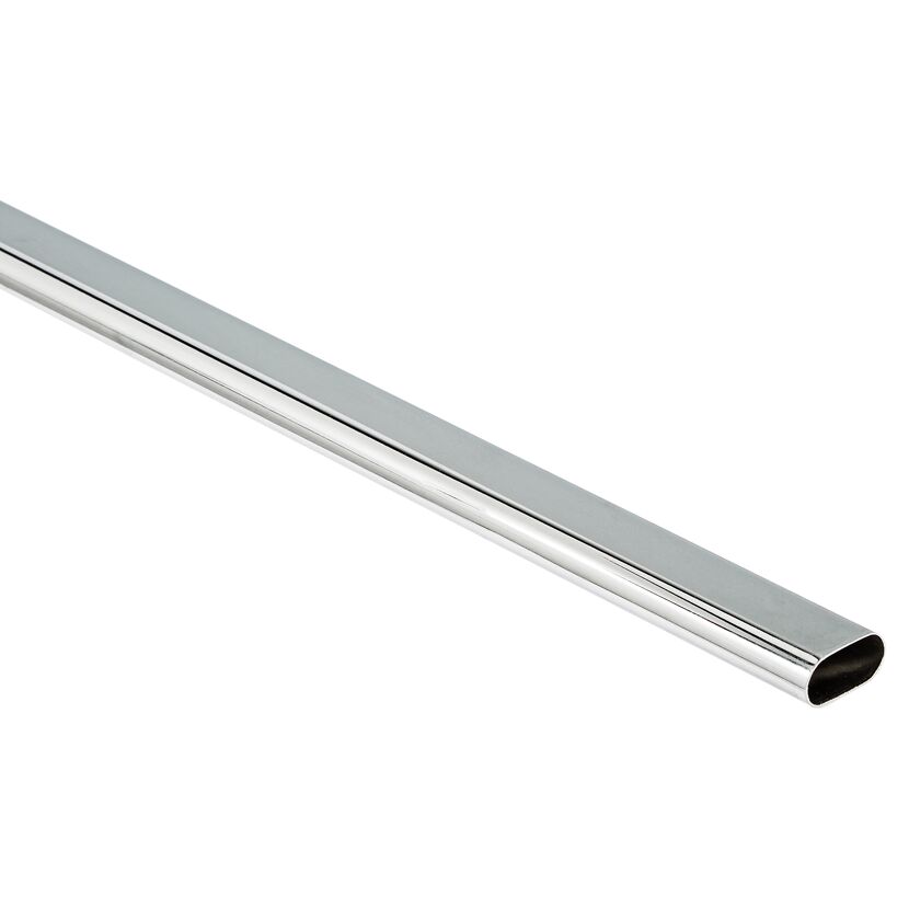 Schrankrohr oval 1,5 x 3 x 150 cm