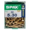 Senkkopfschrauben PZ2 Ø 5 x 30 mm 50 Stück
