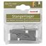 Stangenlager oval 30 x 15 mm nickelfarben 2 Stück