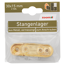 Stangenlager vermessingt oval 30 x 15 mm 2 Stück